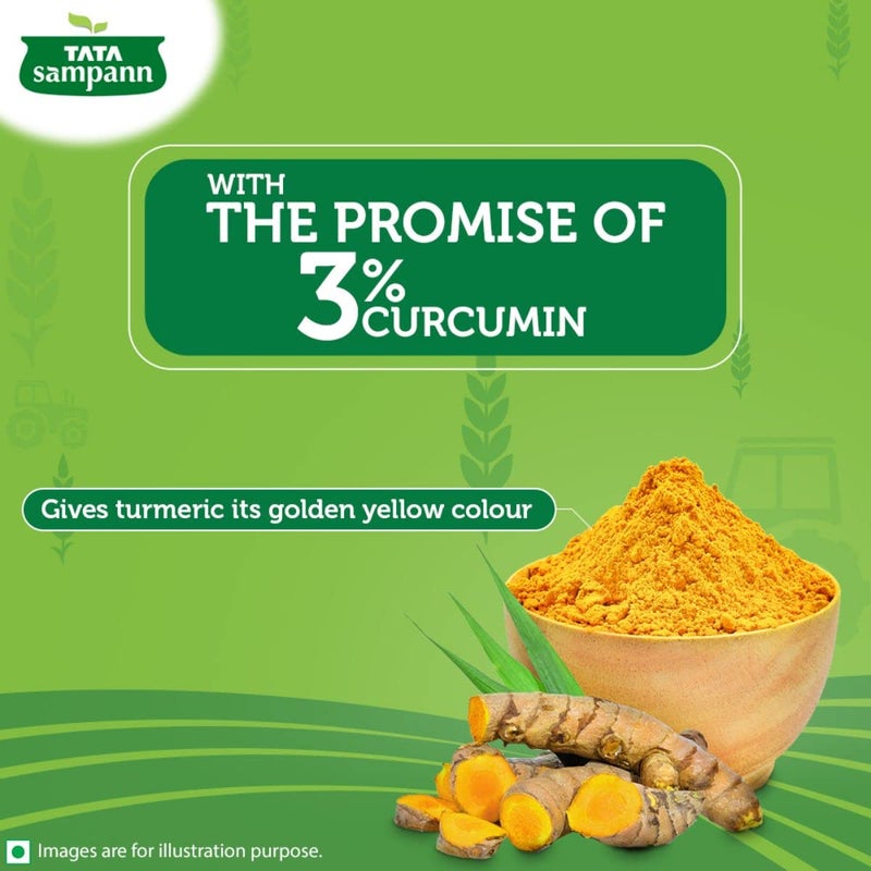 Tata Sampann Indian Spices Turmeric Powder - Image 4